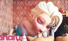 Elsa Rewards the Boys